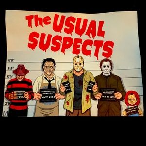 The usual Suspect Halloween shirt